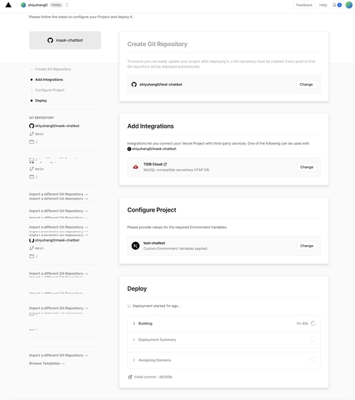 Mask Chatbot – screenshot 2