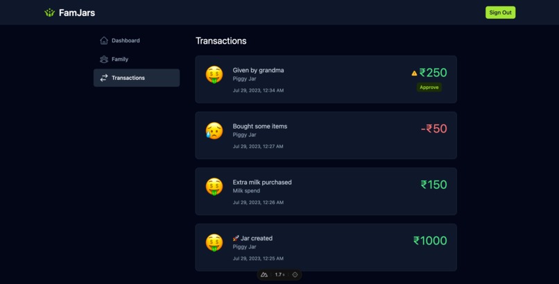 FamJars – screenshot 9