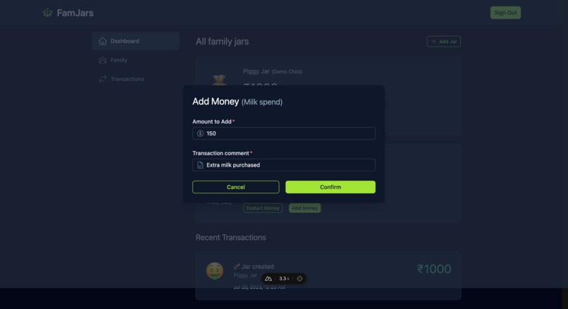 FamJars – screenshot 11