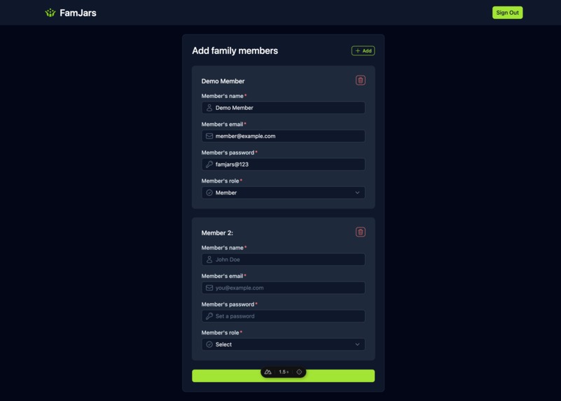 FamJars – screenshot 5