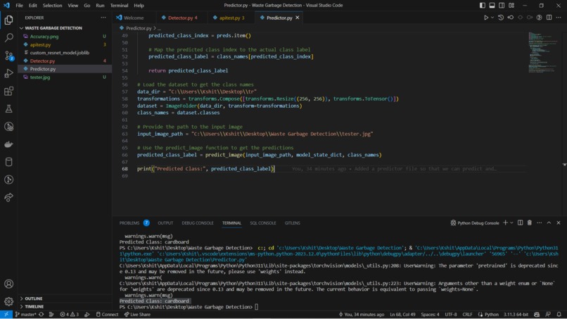 AI Based Waste and Garbage Classifier – screenshot 3