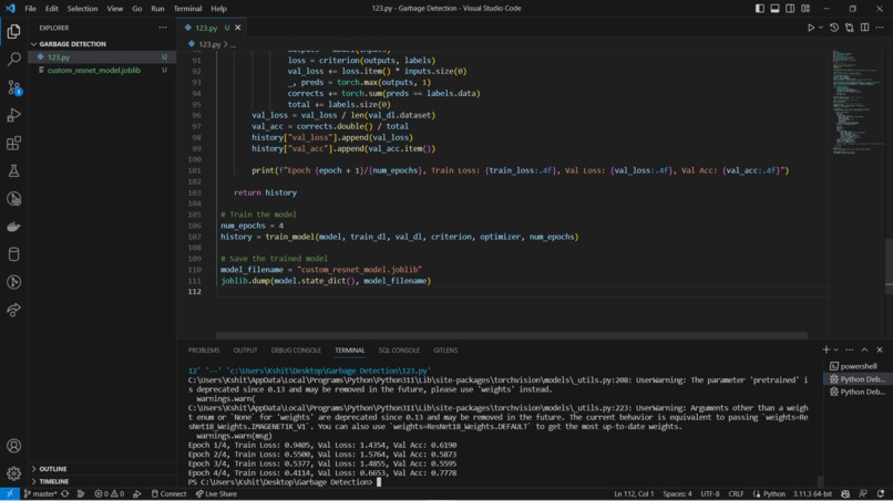 AI Based Waste and Garbage Classifier – screenshot 5