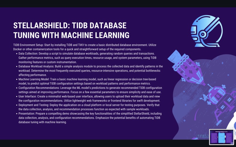 StellarShield TiDB  – screenshot 19