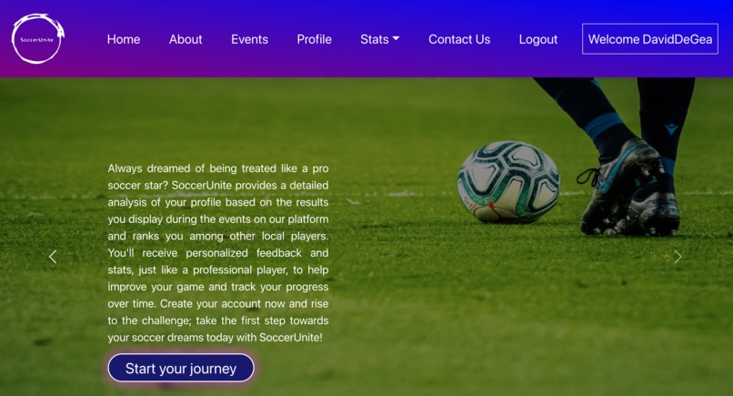 SoccerUnite – screenshot 1
