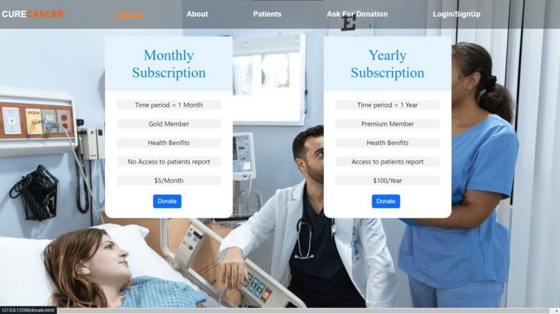 CureCancer – screenshot 1