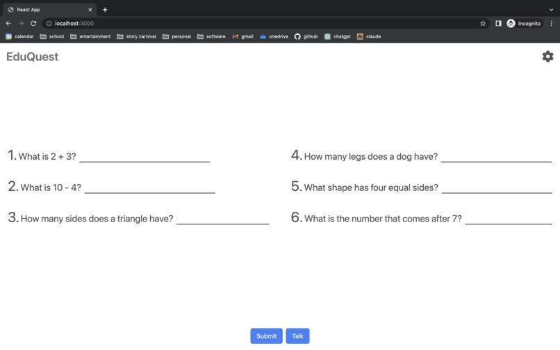 EduQuest – screenshot 1