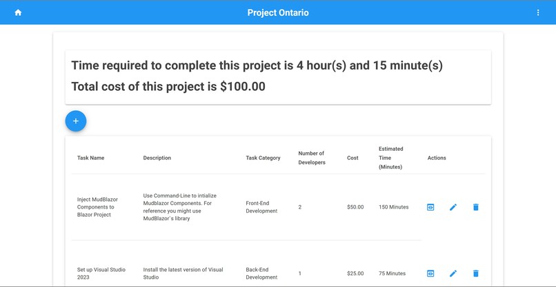 Project Ontario – screenshot 2