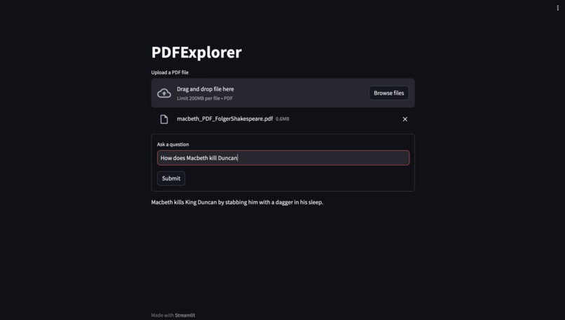 PDFExplorer – screenshot 1