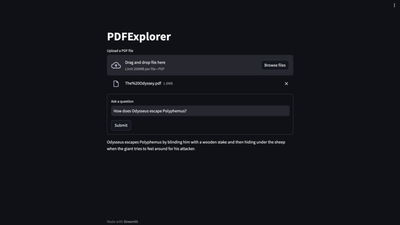 PDFExplorer – screenshot 2