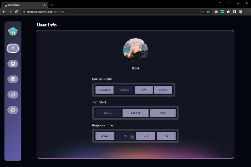 LanceStack – screenshot 3
