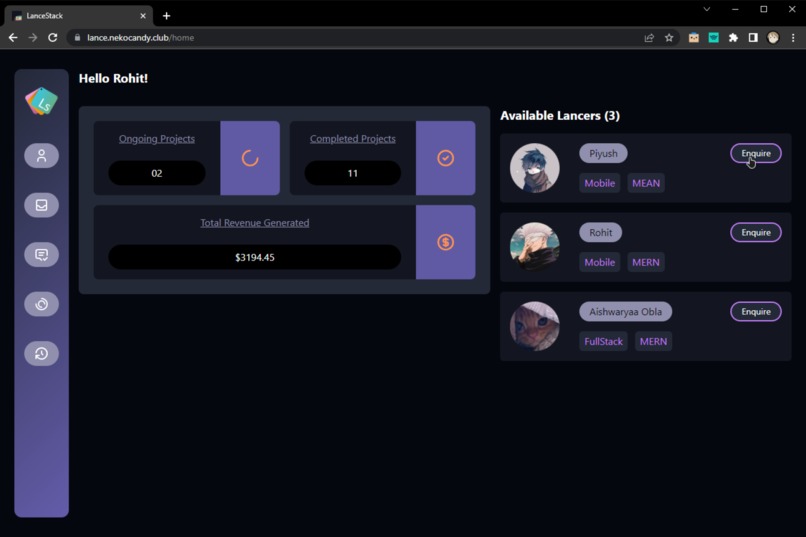 LanceStack – screenshot 4