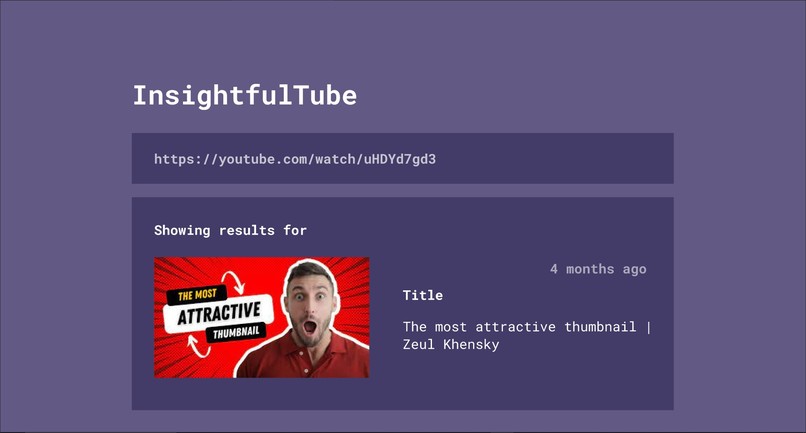 InsightfulTube – screenshot 4