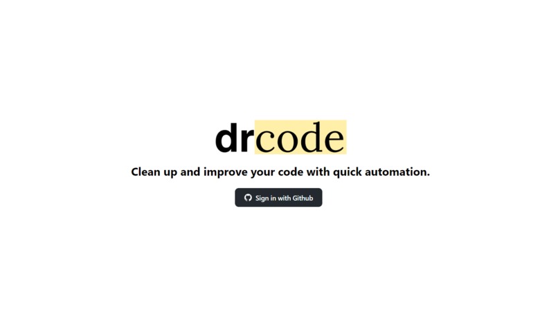 drcode – screenshot 1