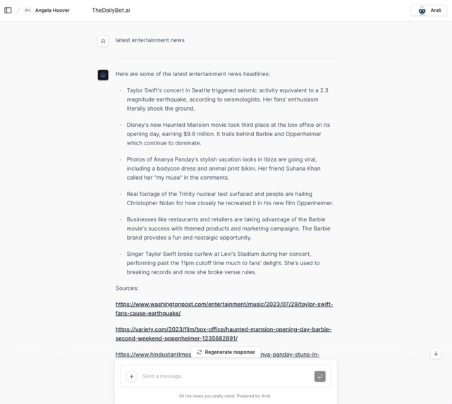 thedailybot.ai – screenshot 1