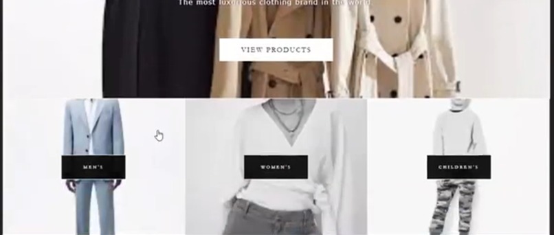 Amitesh Fashion Store Landing Webpage – screenshot 2