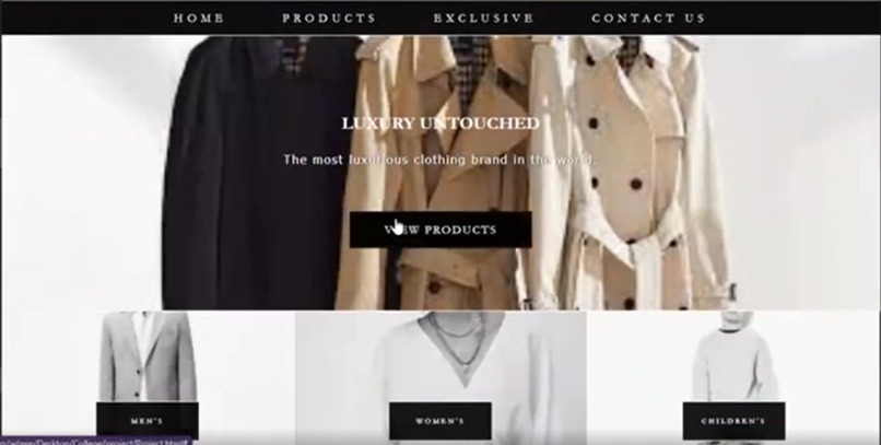 Amitesh Fashion Store Landing Webpage – screenshot 5
