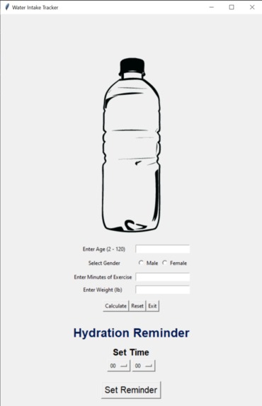 Water Intake Tracker (Beginner) – screenshot 2