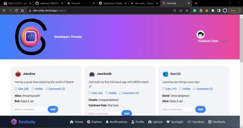 Devgram – screenshot 6