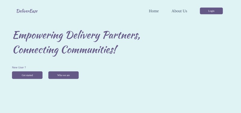 DeliverEase – screenshot 2