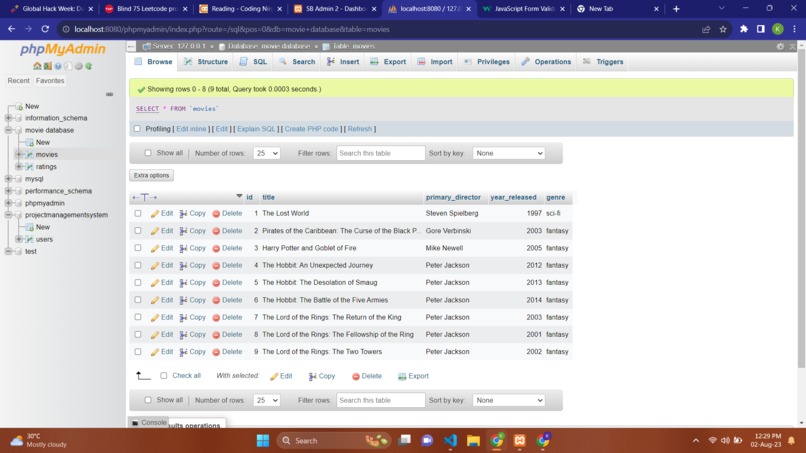 Movie Database – screenshot 2