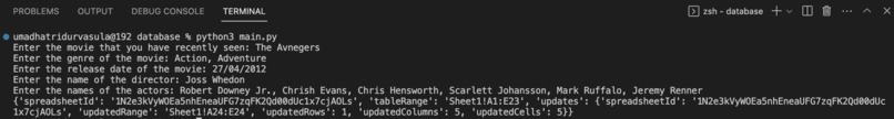 Movie Database – screenshot 1
