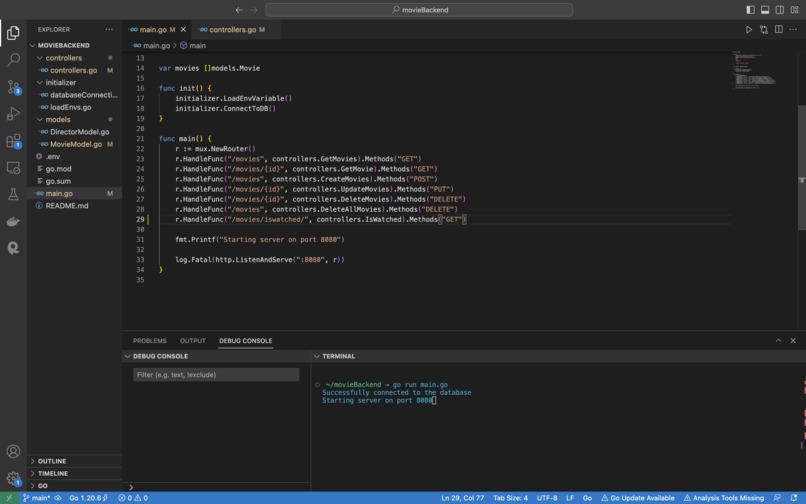 MovieBackend – screenshot 5