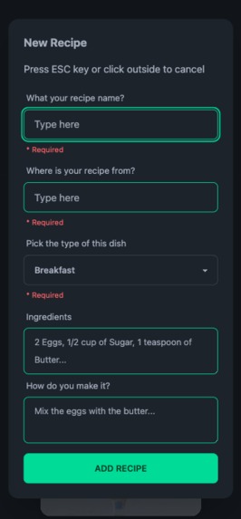 Recipes - No Server, No Problem – screenshot 3