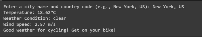 WeatherCycle – screenshot 1