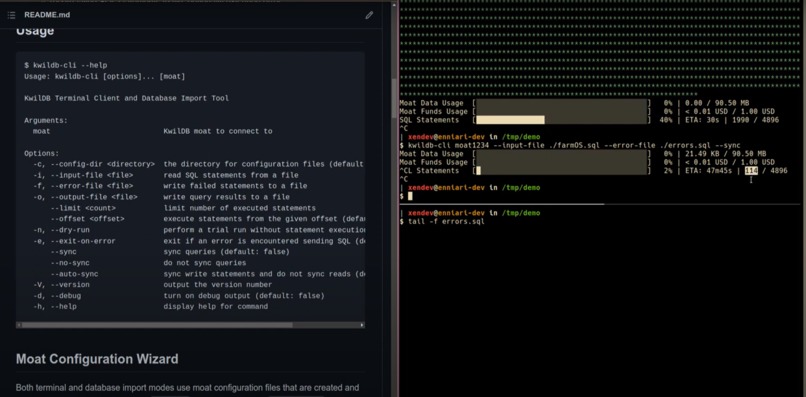 kwilX – screenshot 4