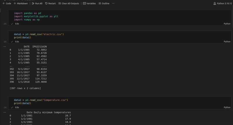 Data Visualization – screenshot 1