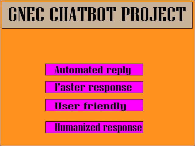 GNEC CHATBOT – screenshot 1