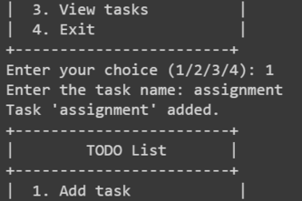 Simple TODO List 