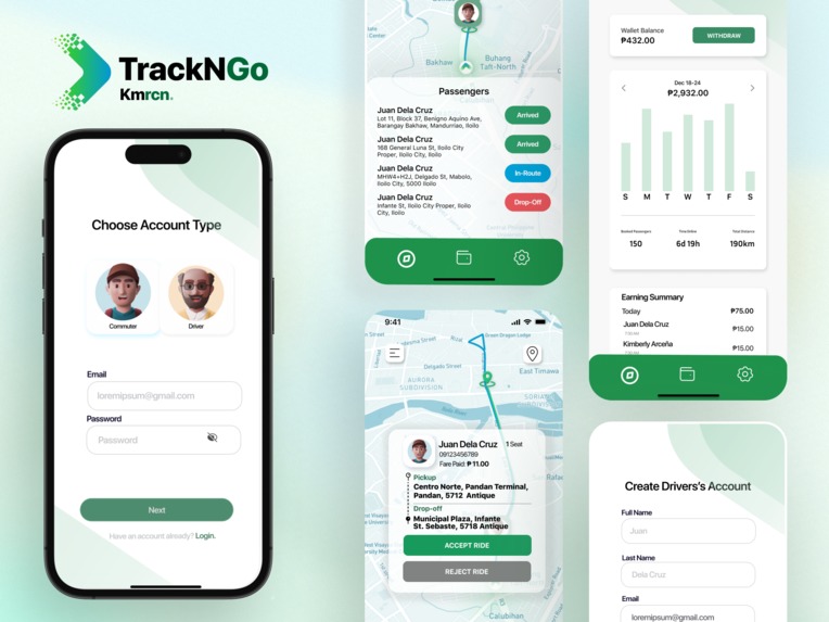 TrackNGo – screenshot 2