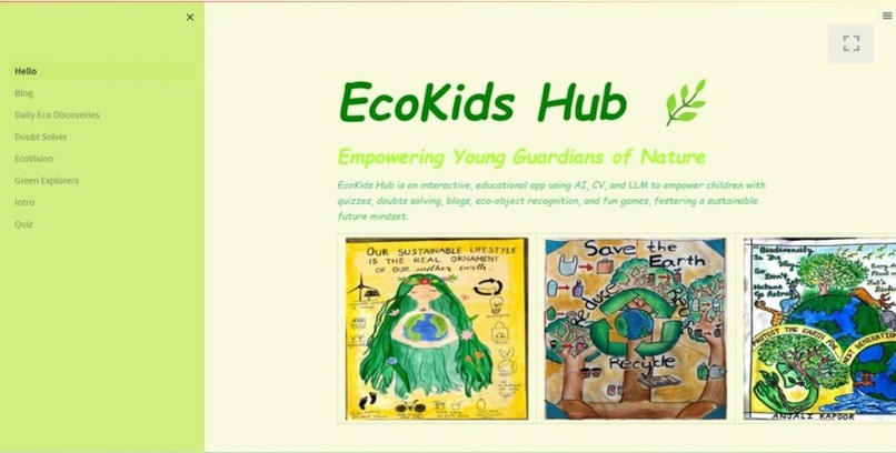 EcoKids Hub – screenshot 1