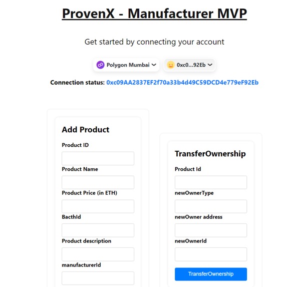 provenX – screenshot 2