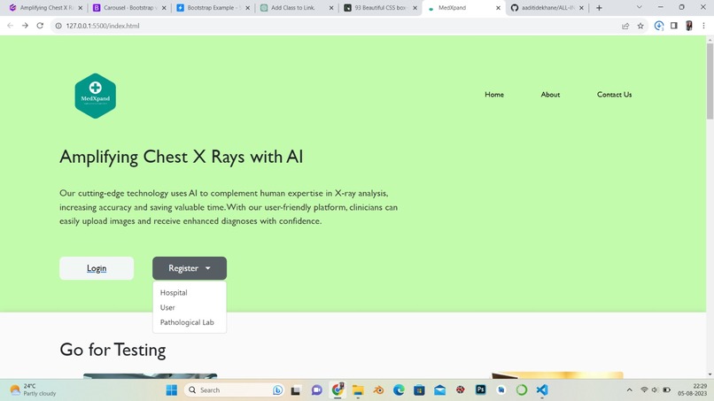 Team 702(ByteRush)_MedXpand  – screenshot 1
