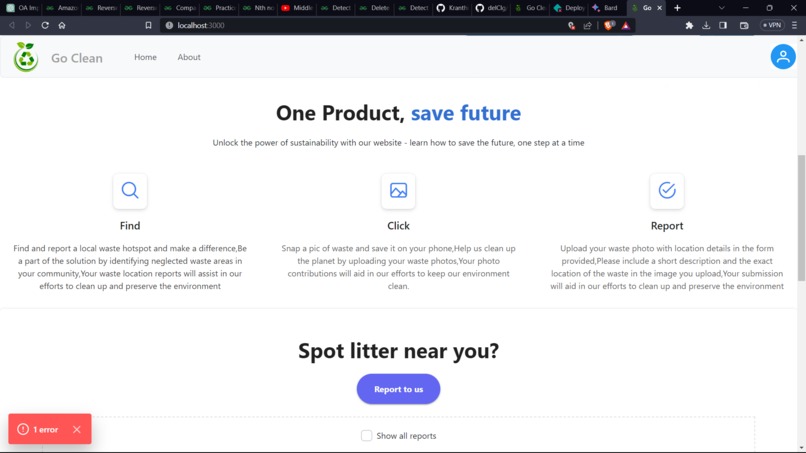 Go-Clean – screenshot 2