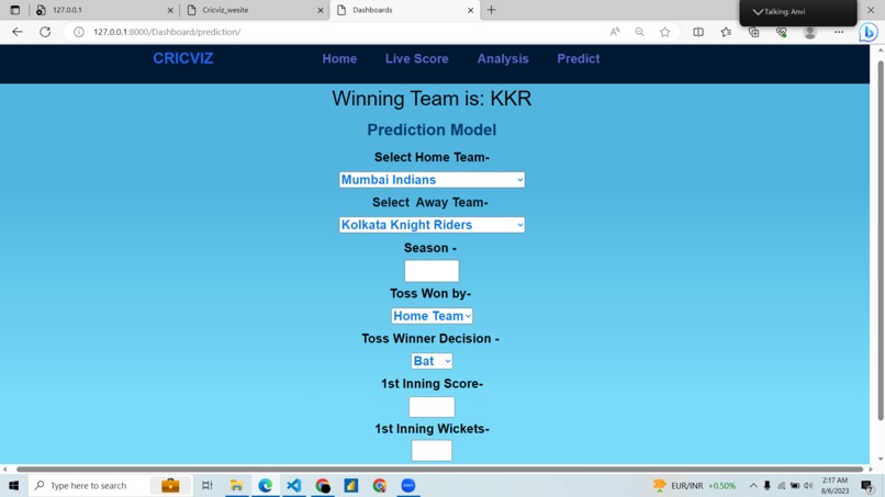 Team 288_Cricviz – screenshot 12