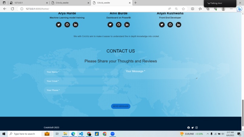 Team 288_Cricviz – screenshot 3