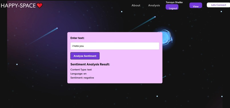 Team 645- Happy Space (team name: CodeCrusaders) – screenshot 2