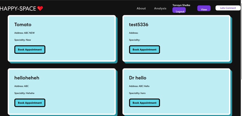 Team 645- Happy Space (team name: CodeCrusaders) – screenshot 4