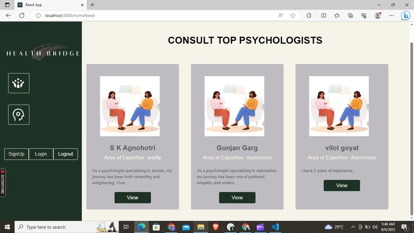 351-Health Bridge – screenshot 5