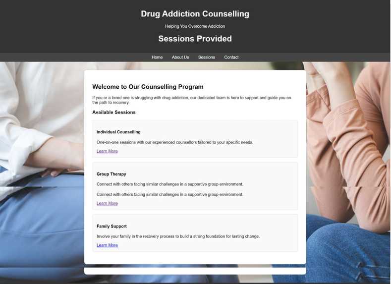 Team 12_LifeBeyondDrugs – screenshot 3