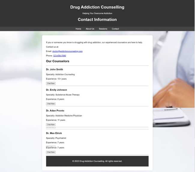 Team 12_LifeBeyondDrugs – screenshot 4