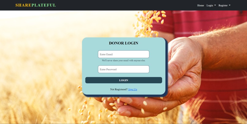 Team 649_FoodDonation – screenshot 5