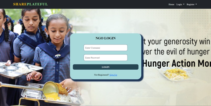 Team 649_FoodDonation – screenshot 4