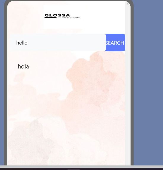 Glossa-The Offline Dictionary  – screenshot 1
