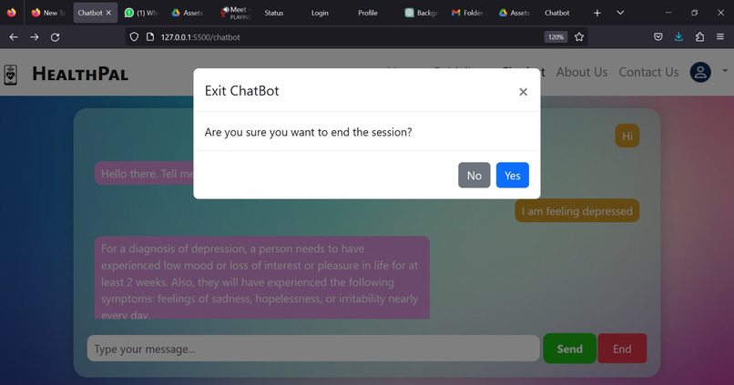 Team 437_HealthPal – screenshot 3