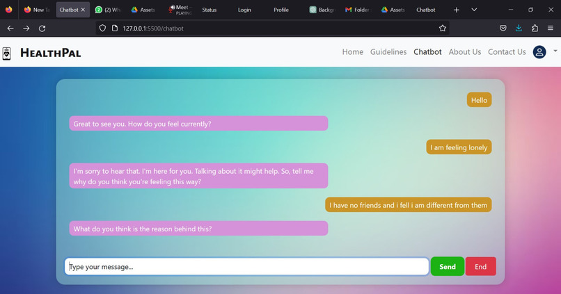 Team 437_HealthPal – screenshot 1