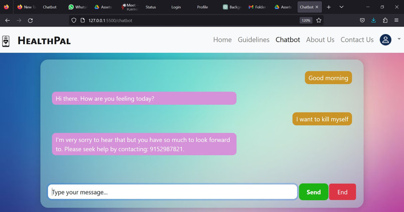 Team 437_HealthPal – screenshot 2